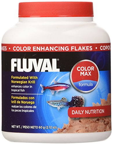 60 g Fluval Color Enhancing Flakes Fiskemat, 2,12 gram