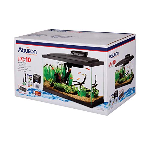 Aqueon Aquarium Starter Kit med LED-belysning 10