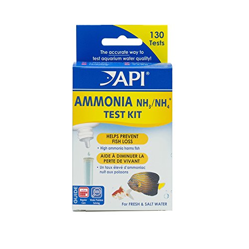 API AMMONIA 130-Test Testwater Kit for ferskvann og saltvannsakvarium